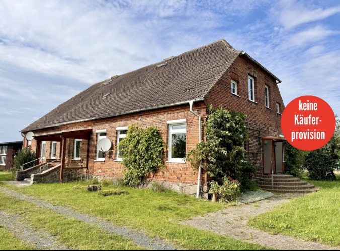 Immobilienanzeige des historischen Pfarrhofs Dewitz — der Traum wurde Wirklichkeit